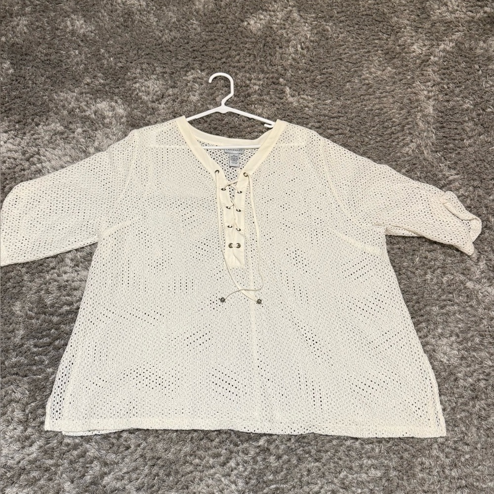 Beach Cover-Up Top by Catherines – Size 2X (22/24W)